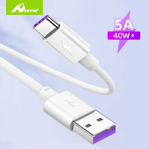 Taille 1 - Câble USB type-c pour recharge rapide, Cordon de chargeur usb-c pour téléphone Huawei Mate 30 20 P40 P30 P20 Pro Lite, Samsung Xiaomi