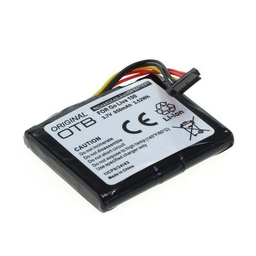 Batterie Li-polymer haut de gamme de marque otb® pour TomTom Go Live 1000 - garantie 1 an