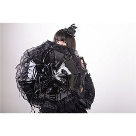Black Sugar Ombrelle Noir Dentelle Rouge Lacet Rouge Gothique Émo Lolita Déguisement Cosplay Costume Parapluie Black Sugar