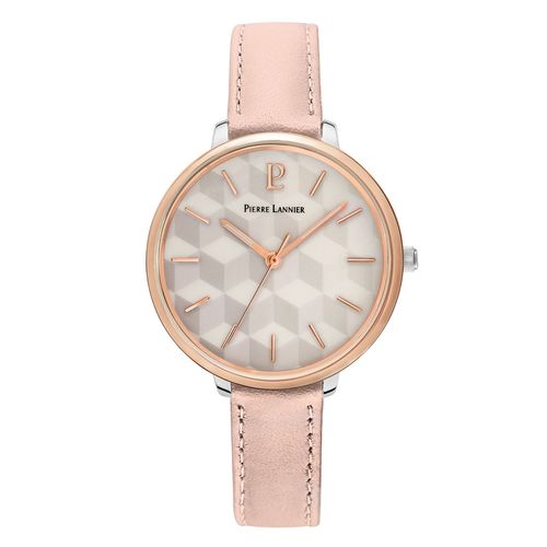 Montre Femme Pierre Lannier Mirage Cuir Rose