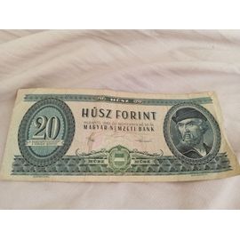 Billet 20 Forint Hongrie