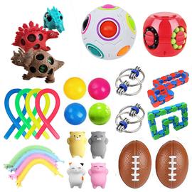 couleur 5 Pack de jouets anti-stress pour Enfants, bon marché objet, popite  à pois, versez AUTISME