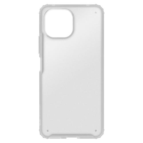 Coque Xiaomi Mi 11 Lite Et 11 Lite 5g Ne Antichoc Coins Renforcés Contour Blanc