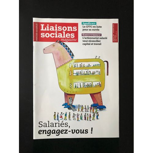 Liaisons Sociales Magazine 206 - Salariés, Engagez-Vous…