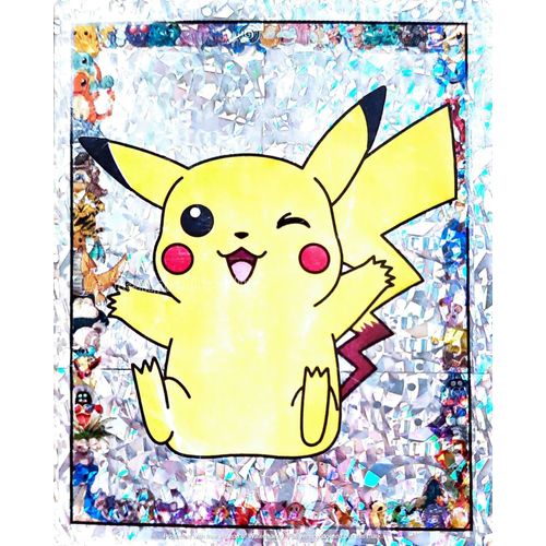 Sticker Pokemon Merlin Collections 1999 - Pikachu #S6 Foil