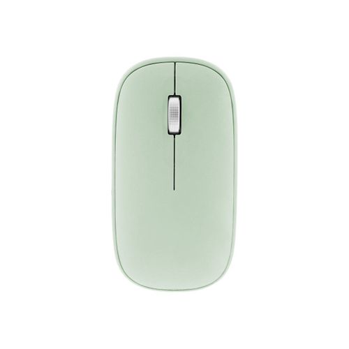 T'nB iClick DUAL CONNECT - Souris - 3 boutons - sans fil - Bluetooth, 2.4 GHz - récepteur sans fil USB - vert - boîte de suspension