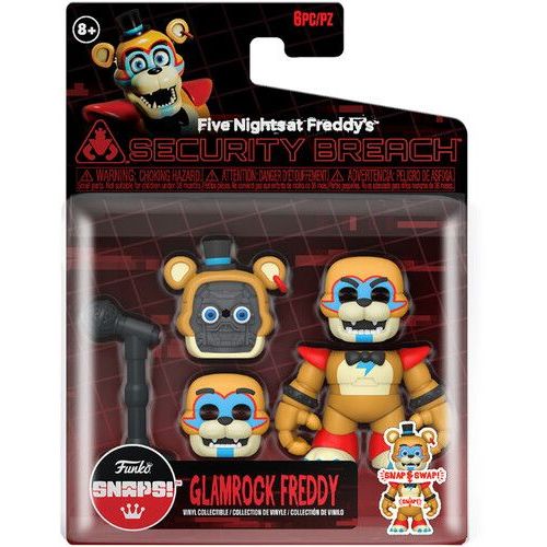 Figurine Snap - Five Nights At Freddy's - Rr Glamrock Freddy