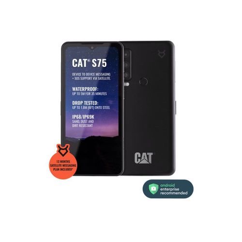 CAT S75 128 Go Noir