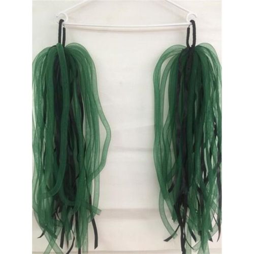 Expédié De Paris - Paire De Cyberlox Cyberlocks Cyber Goth Gothique Gothic Punk Steam Punk Rock Roman Vintage Serre Tête Pince Cheveux Élastique Ruban