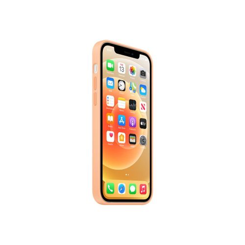 Apple - Étui Protecteur Pour Téléphone Portable - Avec Magsafe - Silicone - Cantaloup - Pour Iphone 12, 12 Pro