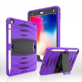 Etui Apple iPad Air 2 (iPad 6) (Wifi/4G/LTE) Smartcover pliable violet Cuir  Style avec stand - Housse coque de protection nouvel Apple iPad Air 6