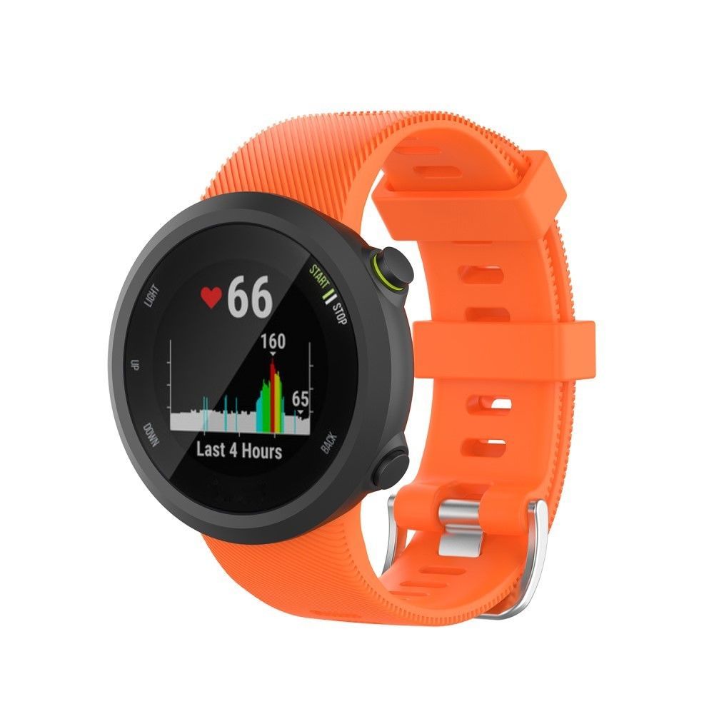 Bracelet en silicone orange pour Garmin Swim 2 Rakuten