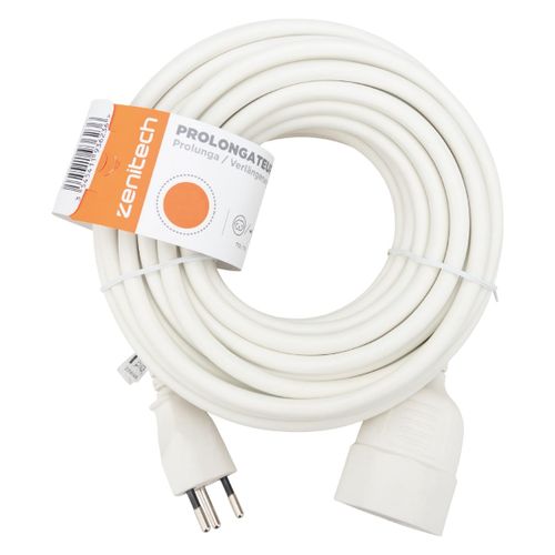 Prolongateur suisse T12/T13 - H05VV-F 3x1.5mm² - 5m - Zenitech