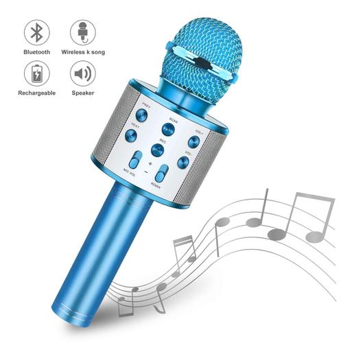 Couleur rose Microphone de poche sans fil Bluetooth Audio micro