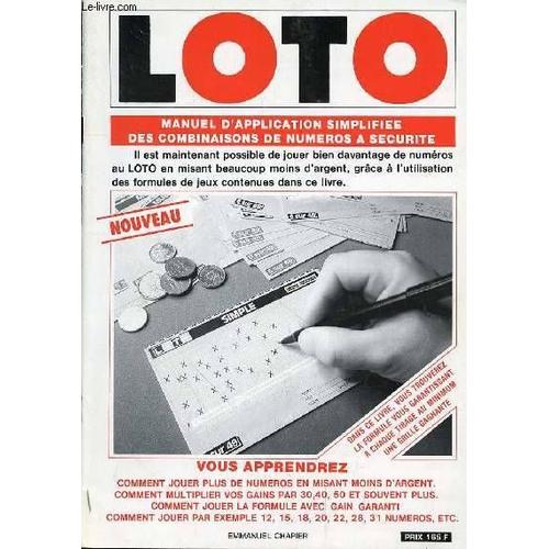 Kit de tirage loto manuel