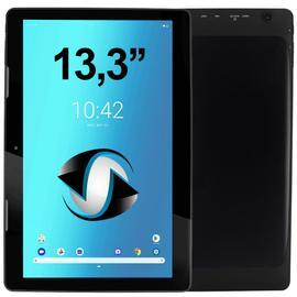 Tablette Grand Écran 14.1 Pouces Full HD 4G Android ROM 128 Go + RAM 4 Go