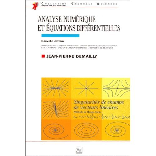 Analyse Numérique Et Équations Différentielles