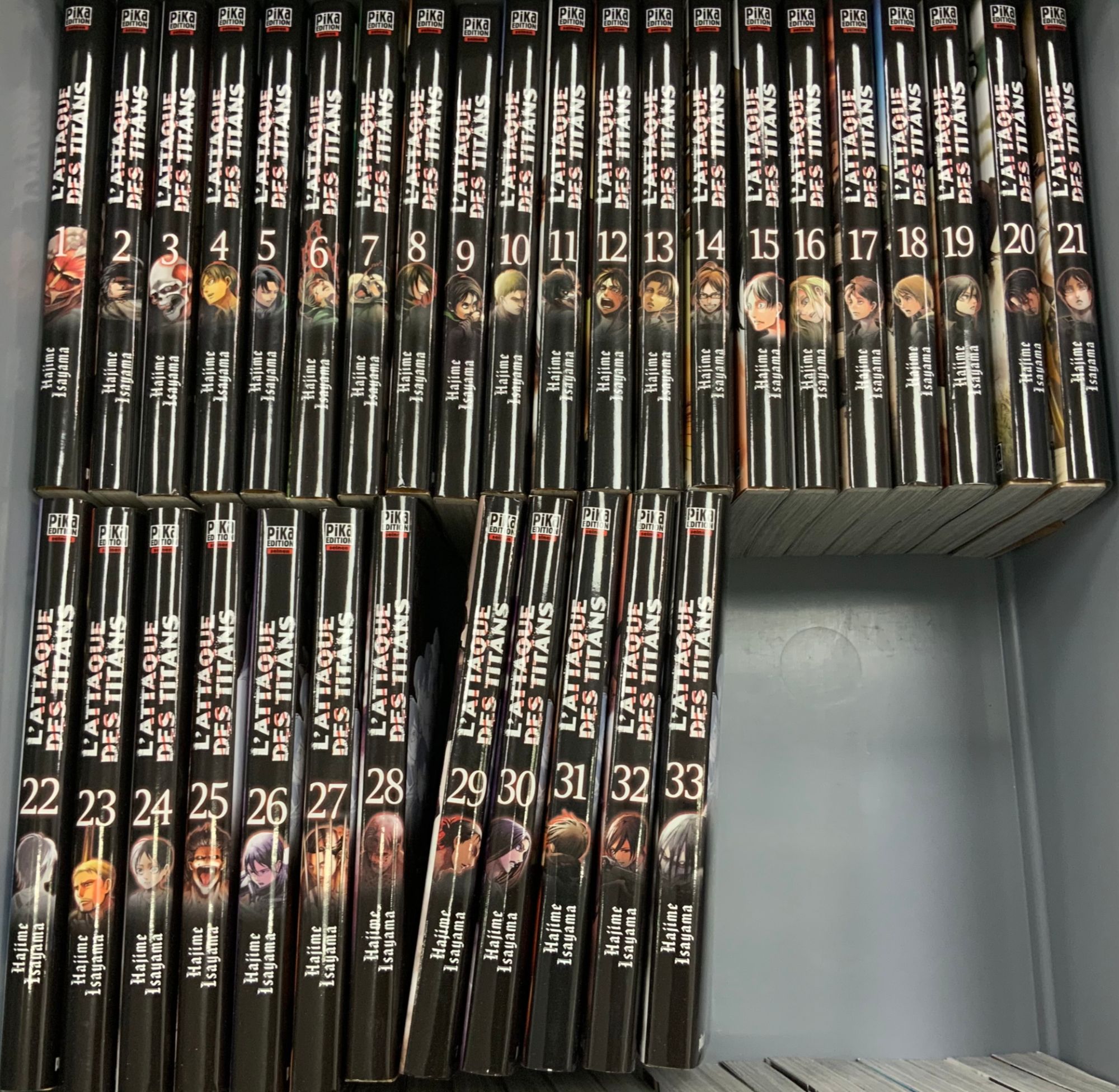 L attaque Des Titans Collection Complete