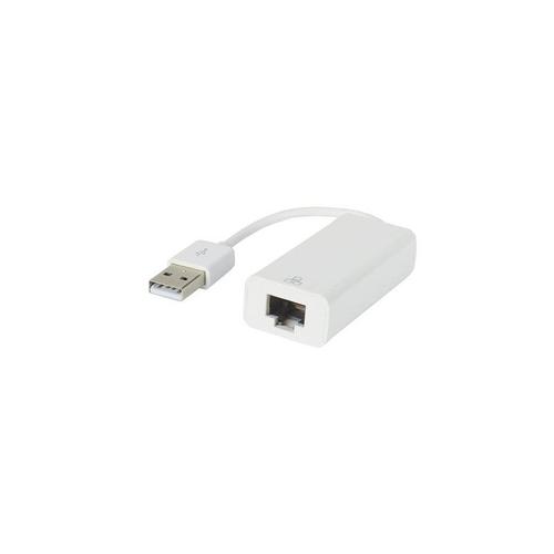 Adaptateur USB vers Ethernet RJ-45 On Earz Mobile Gear Blanc