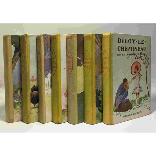 Diloy Le Chemineau + Un Bon Petit Diable + Après La Pluie Le Beau Temps + Les Deux Nigauds + Le Mauvais Génie + Les Malheurs De Sophie + Les Bons Enfants --- 7 Romans