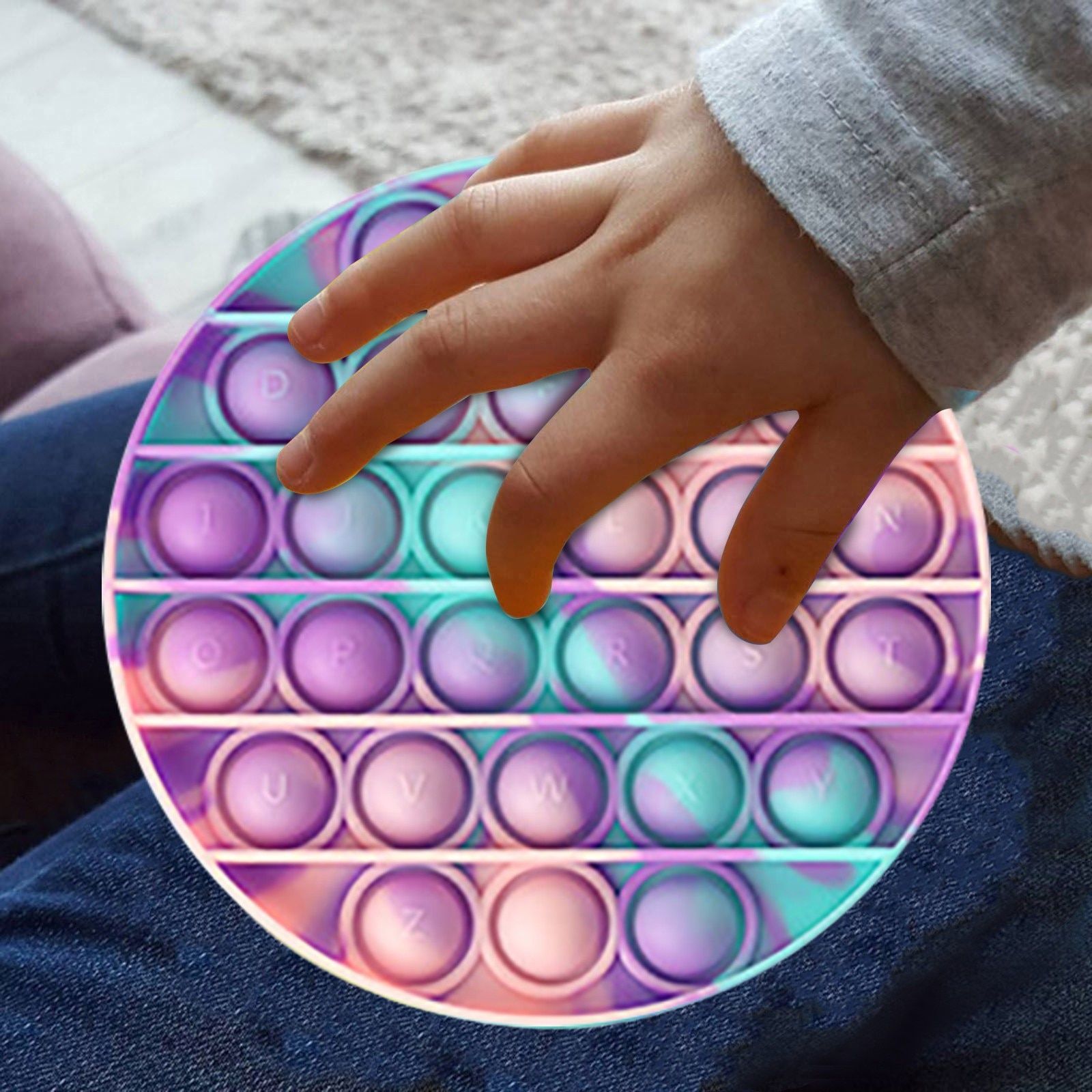 Couleur K Bulle Poussoir Fidget Jout Sensoriel Il Arc-En-Ci... - 2