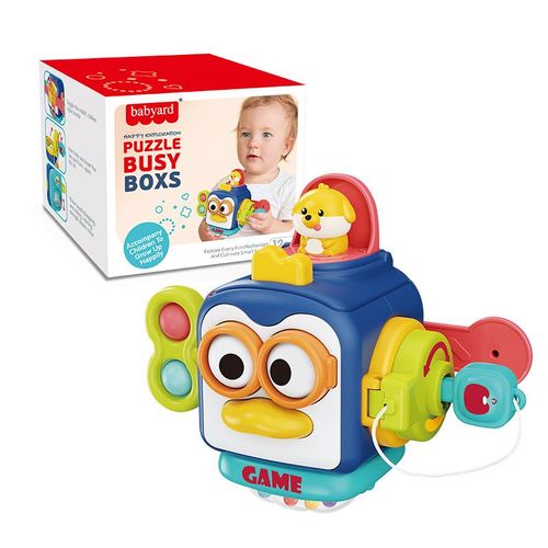 Jouets Montessori Bebe 1 2 3 Ans - Sensoriels Corde À Tirer Pingouin Jouets De Voyage - Cadeau Pour Bébés