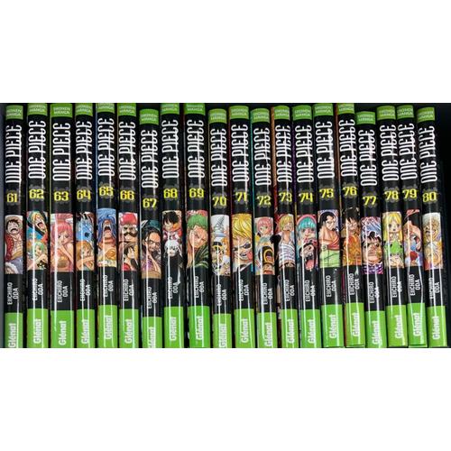 Lot Serie One Piece Du Tome 61 Au Tome 80 Rakuten