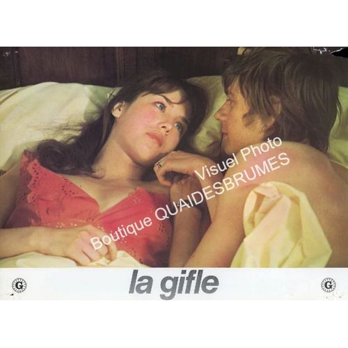 La Gifle : Photo D'exploitation Cinématographique - Format 22x30 Cm - De Claude Pinoteau Avec Lino Ventura, Annie Girardot, Isabelle Adjani, Michel Aumont, Nathalie Baye, Francis Perrin - 1974