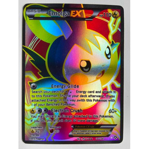 Emolga Ex Full Art Anglaise