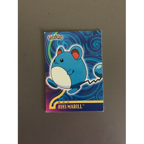 Pokemon 183 Marill Topps Tv Animation Edition