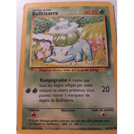 Bloc de construction Pokémon Bulbizarre - Carte Pokemon Rare