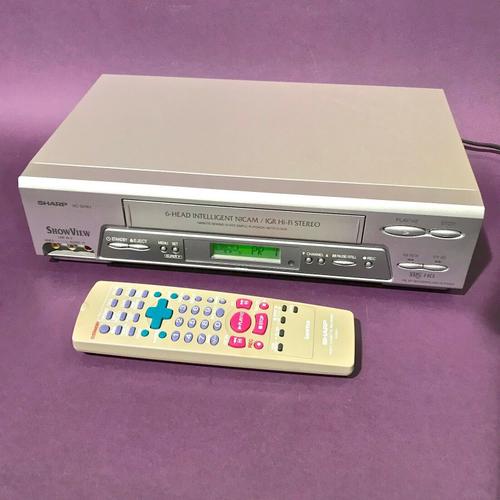 SHARP - VC GH61 FPM - 6 tetes hifi stereo - pal -secam - ntsc et S -VHS / sans telecommande