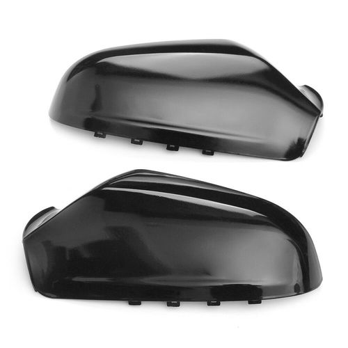 2x Voiture Aile Porte Miroir Couvercle Capuchon Rétroviseur Couverture Garniture Boîtier Voiture Extérieur Accessoires Pour Ford Fiesta Mk7 2008 2017