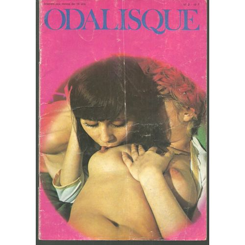 Odalisque N° 2 De 1975 Revue Érotique Femme