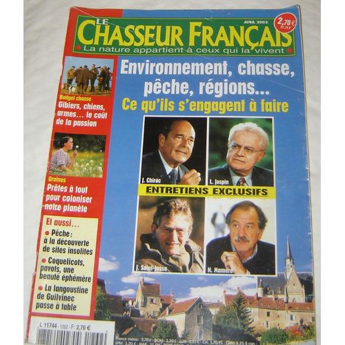 Le Chasseur Français N° 1262 Jacques Chirac