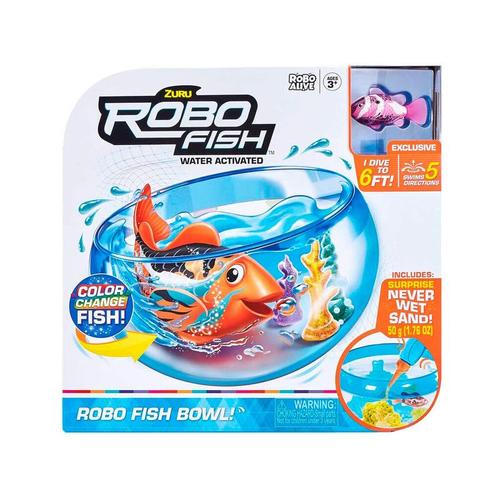 Aquarium Robo Fish Avec Poisson Bandai Zu7126