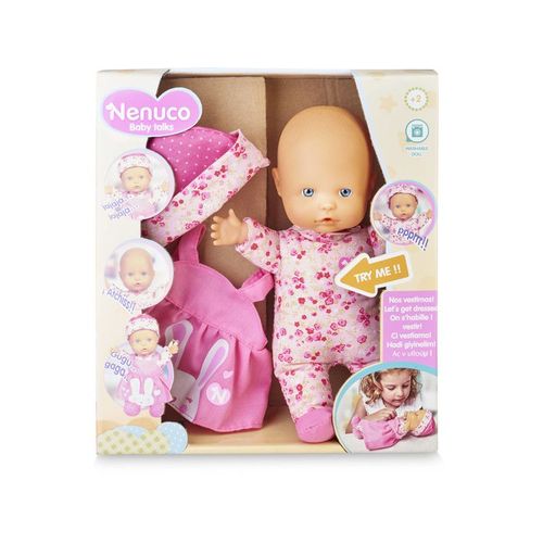 Poupon Nenuco Baby Talks: On S'habille ! Famosa 700016282