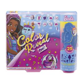 Poupée Barbie Coffret Color Reveal Licorne Fantastique Mattel Gxv95