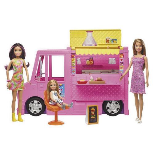 Barbie Et Ses Soeurs Food Truck Et Accesoires Mattel Gwj58