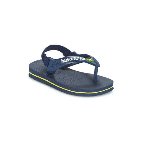 Tongs Havaianas Baby Brazil Logo Bleu