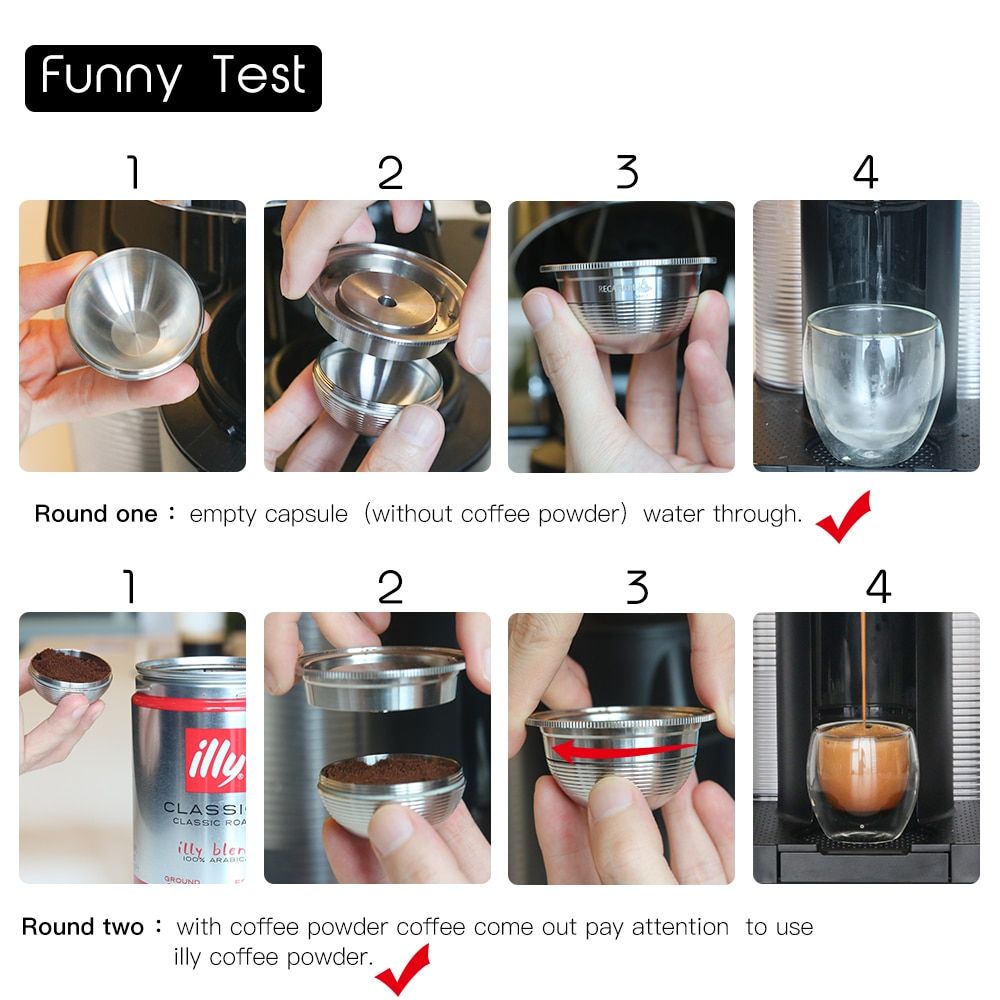 Capsules rutilisables et rechargeables, en acier inoxydable... - 7
