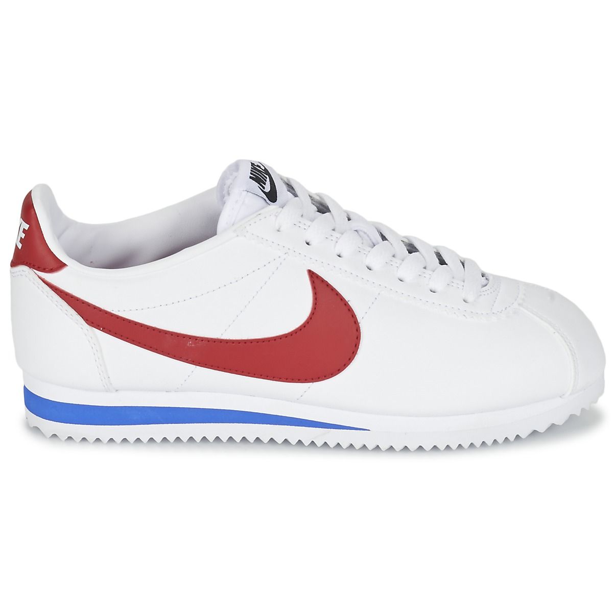 cortez blanche cuir