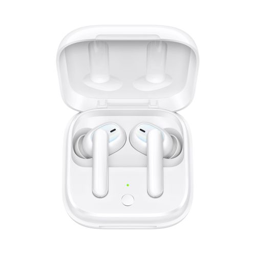 OPPO Enco W51 - Écouteurs sans fil avec micro - intra-auriculaire - Bluetooth - Suppresseur de bruit actif - blanc floral