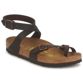 Sandales Birkenstock Yara Cuir W Marron 39 Rakuten