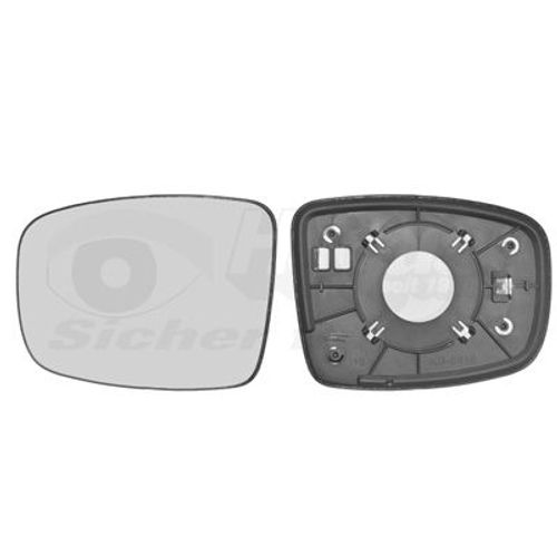 Verre De Retroviseur G. Pour: Hyundai I10  08>13. Référence Constructeur: 87611-0x000
