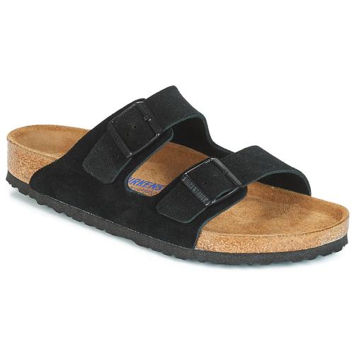 Sandales Birkenstock Arizona Cuir Suede Soft Footbed M Bk951321