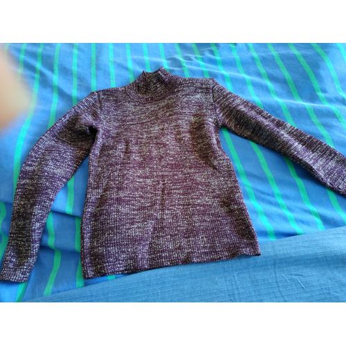 Pull Chiné Argent