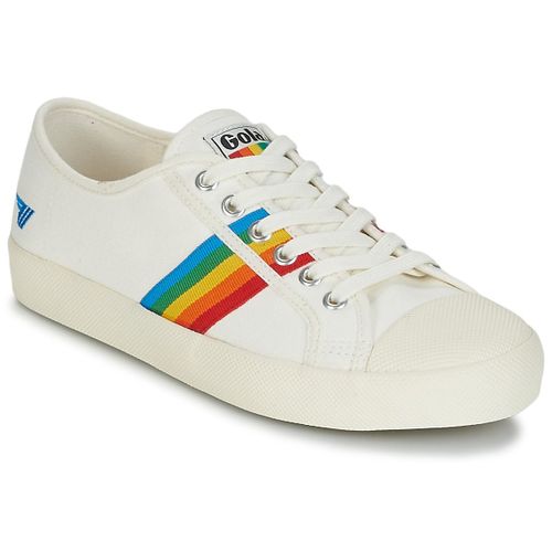 Gola Coaster Rainbow Femme Baskets Mode Blanc Multicolore