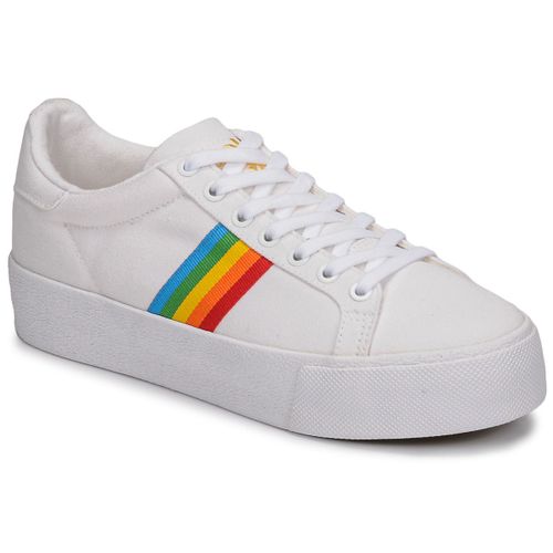 Gola Orchid Platform Rainbow Femme Baskets Mode Blanc Multicolore