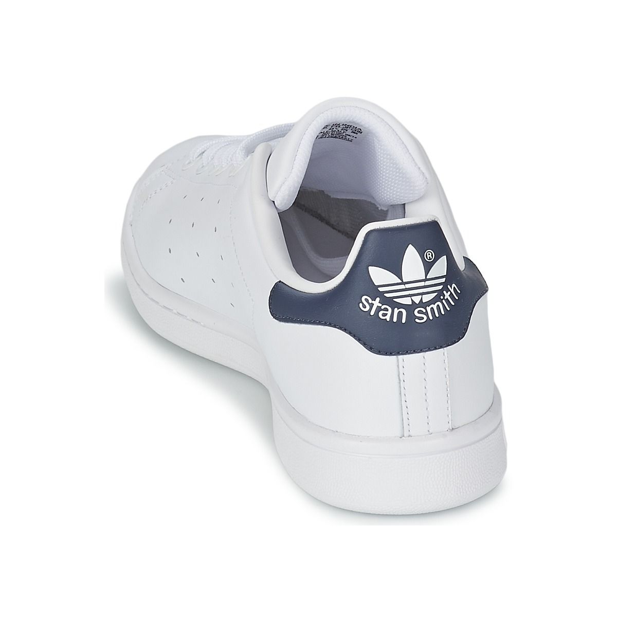 Baskets Stan Smith M20325 Blanc Bleu marine | Rakuten